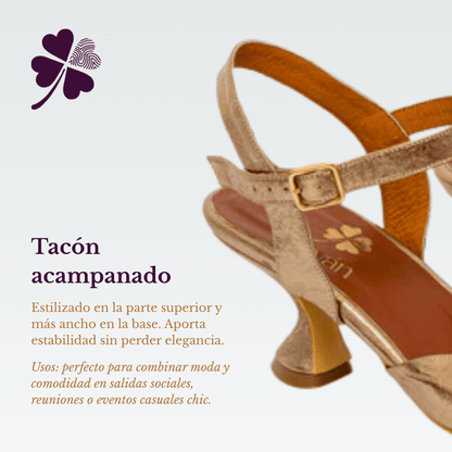 Sandalia Gaia | Cuero Real, Estilo Único